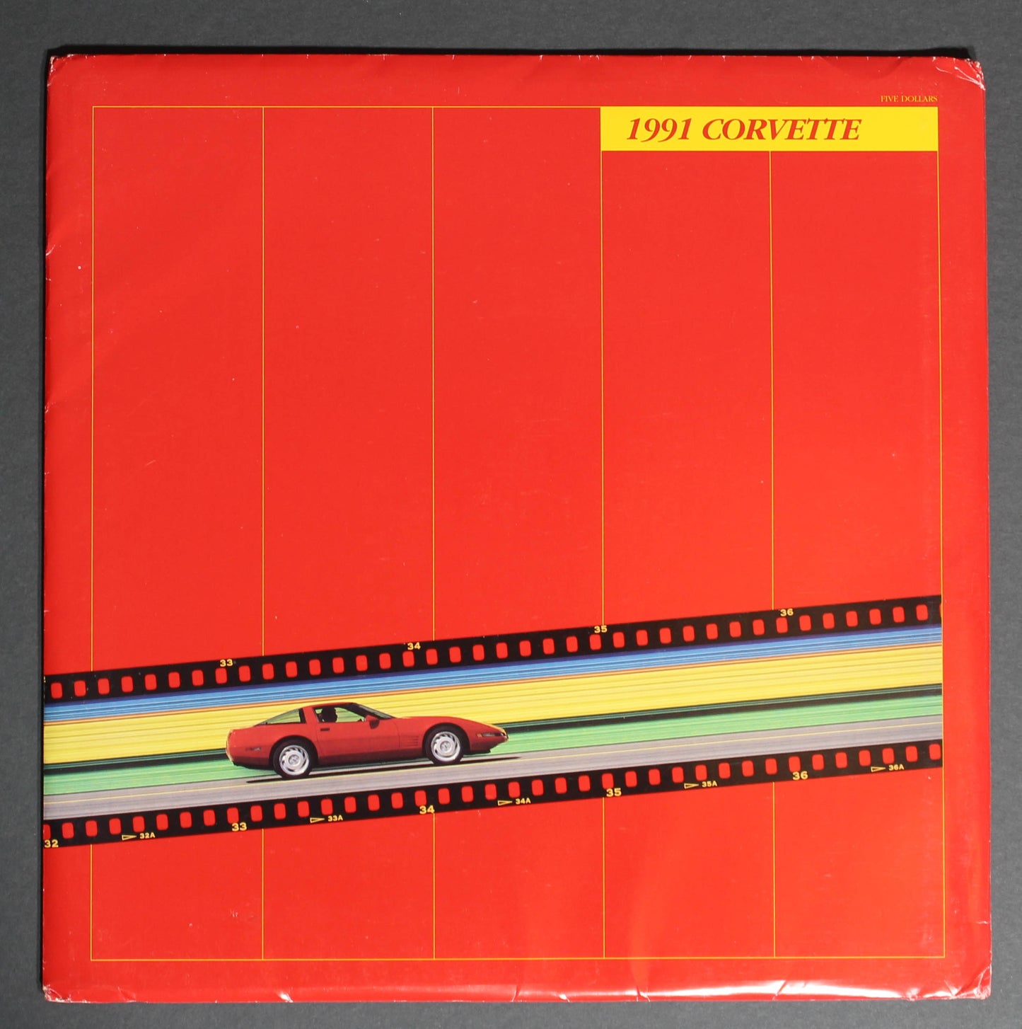 1991 CORVETTE SALES BROCHURE