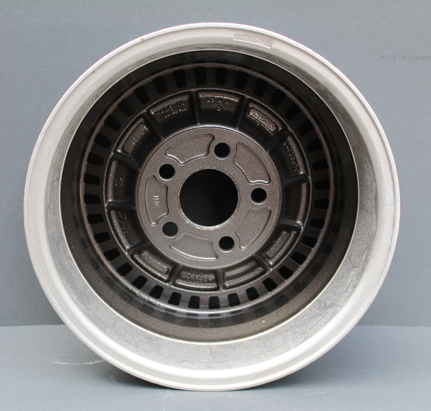 82 Corvette Collector Ed Refinished wheel