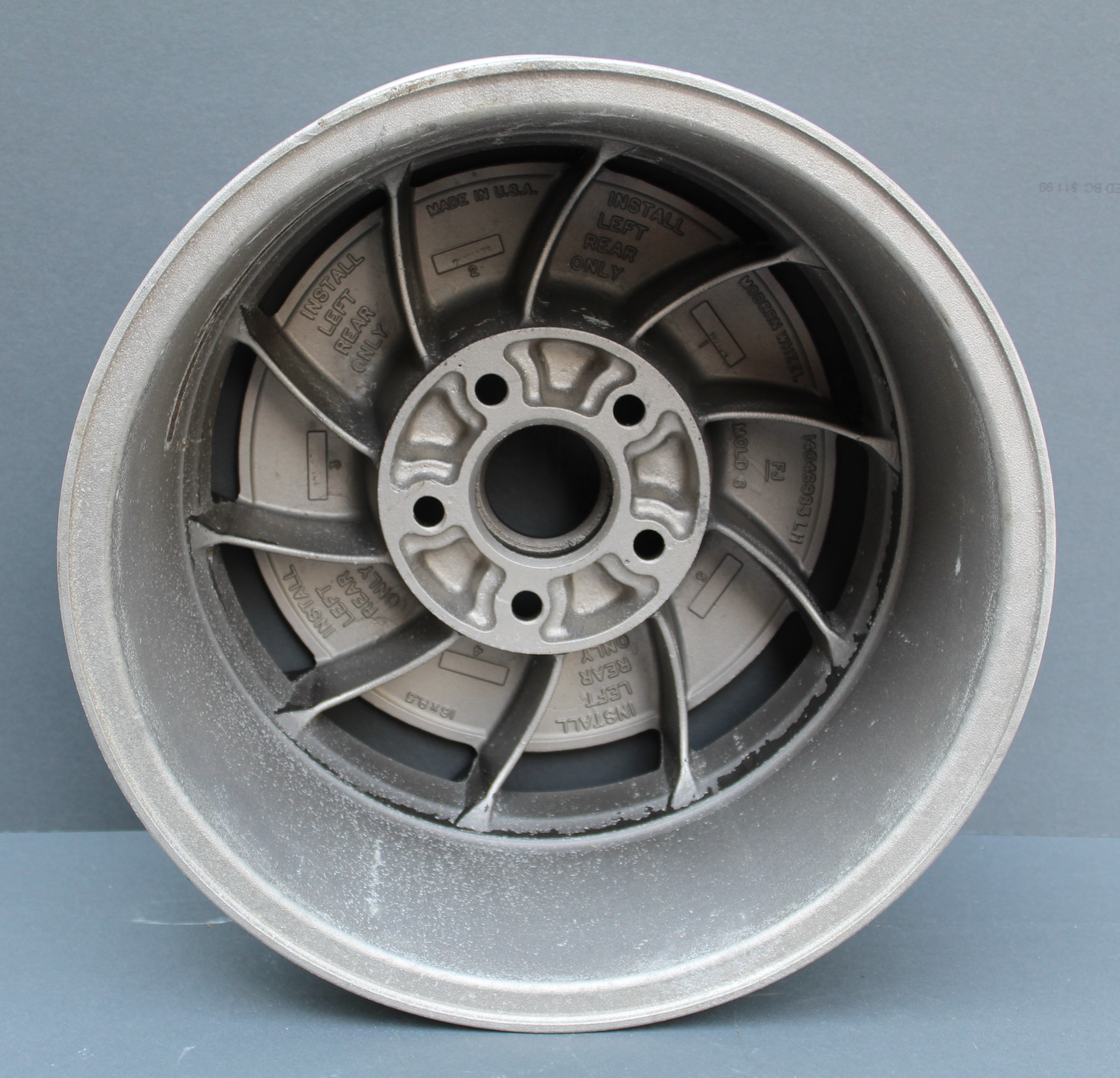 1984 - 1985 Corvette 16x9.5 left refinished wheel