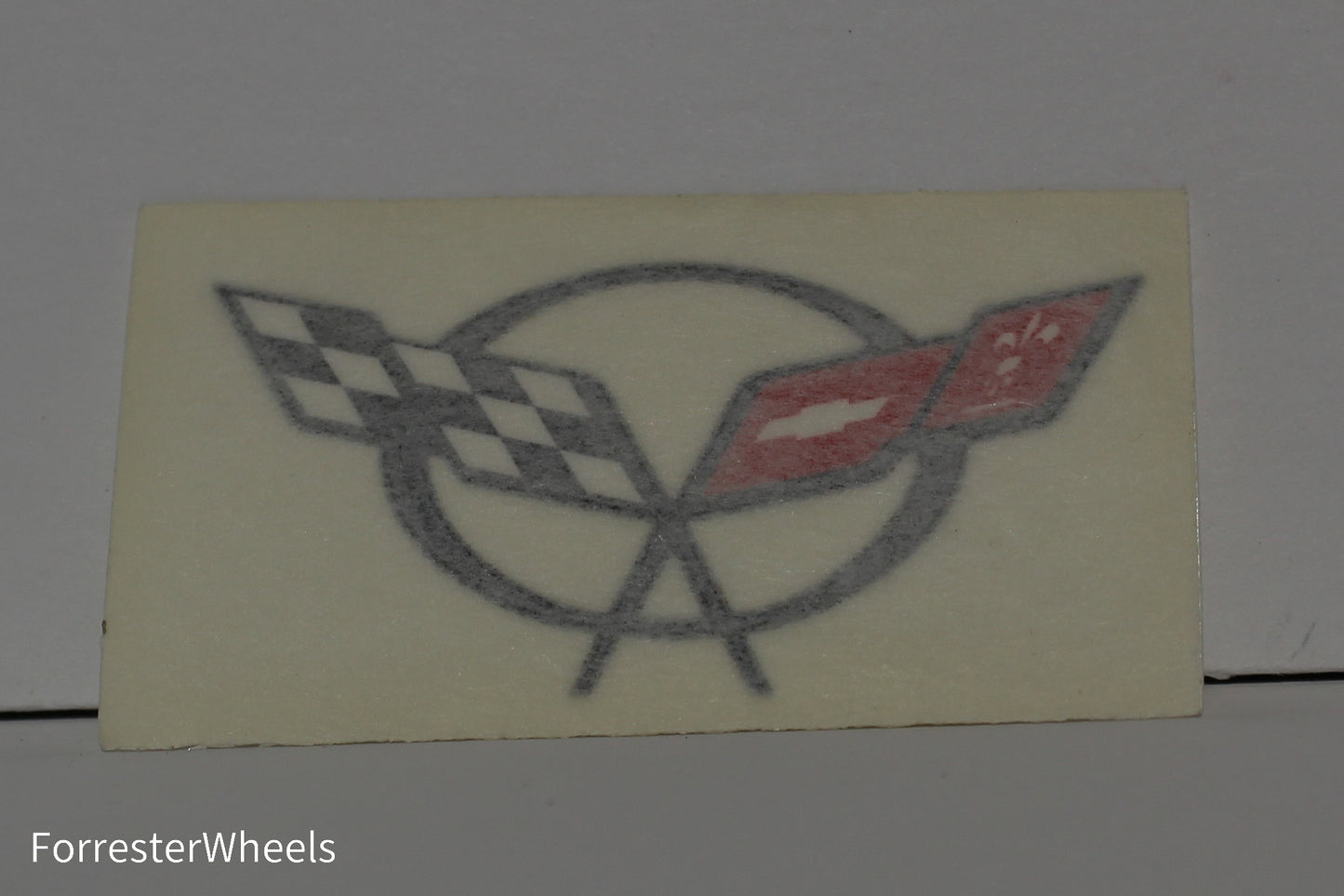 C5 WHEEL CENTER CAP DECAL