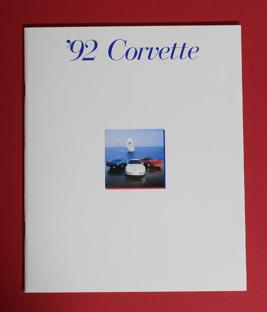 1992 CORVETTE SALES BROCHURE